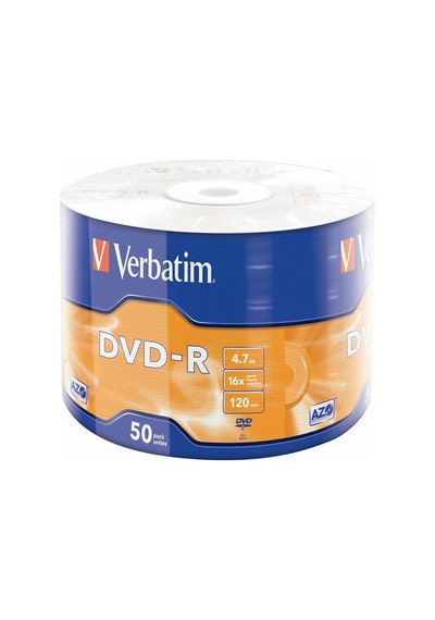 VERBATIM BOŞ DVD 50 Lİ VBMDVD