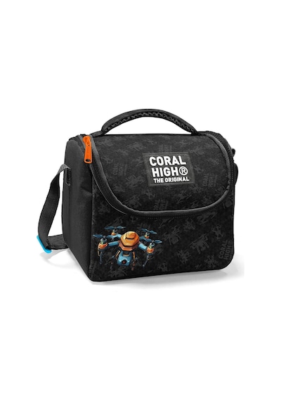 Coral High Thermo Beslenme Çantası - Erkek Çocuk, Drone Pilotu Siyah Siyah
