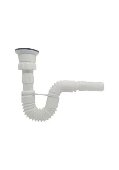 Visam Spiral Körüklü Lavabo Sifonu Ø 32 705-001 Beyaz