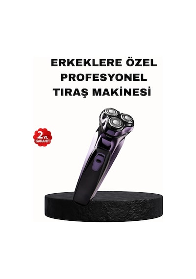 Şarjlı Saç Ve Sakal Tıraş Makinesi Kablosuz Kompakt Tasarımlı -