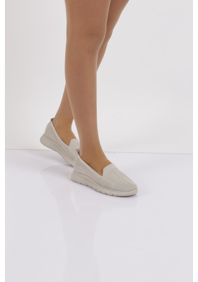 Dgn 581 Kadin Günlük Comfort Ayakkabi 581-2183-R0152 Bej