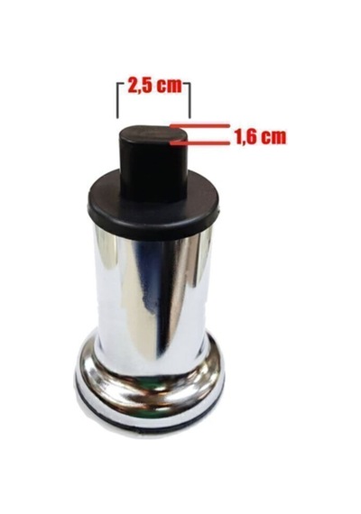 Baza Yükseltme Ayağı 12 Cm Geçmeli Baza Yükseltme Ayağı Metalik Diğer