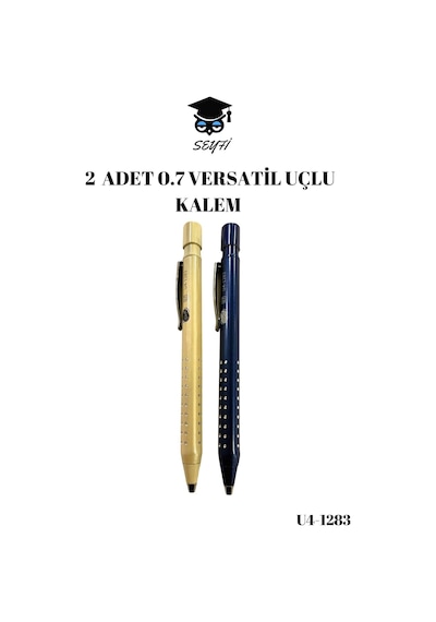 Versatil Uçlu Kalem Setleri 0.7 Mm Rengarenk Modeller 1283-sm