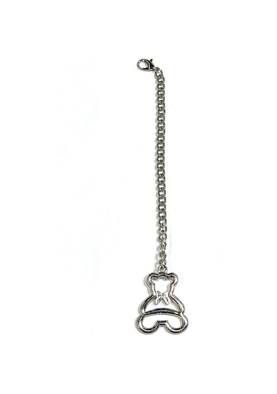 Karantuhafiye Metal Çanta Sallantı Süsü / 20 Cm / Slt2 Gümüş