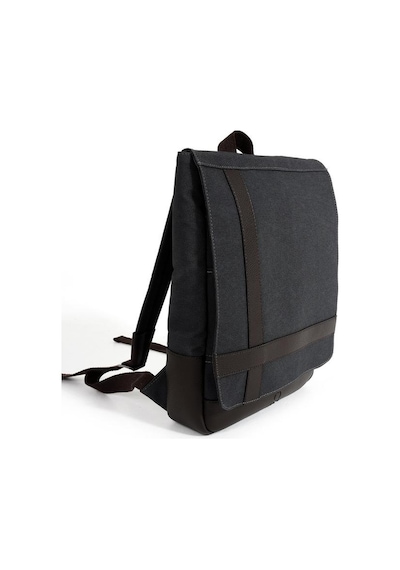 Erkek Sırt Çantası 35 20 Cm Kanvas Kumaş Laptop Bölmeli Business Sırt Çantası Okul Çantası Mega Bag Antrasit