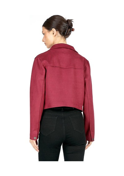 Lee Cooper Poem Kadın Nubuk Mont Bordo-20556-bordo Bordo
