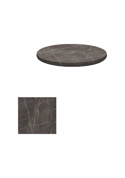 Laminat Masa Tablası Q60 - Dark Emperador Çok Renkli
