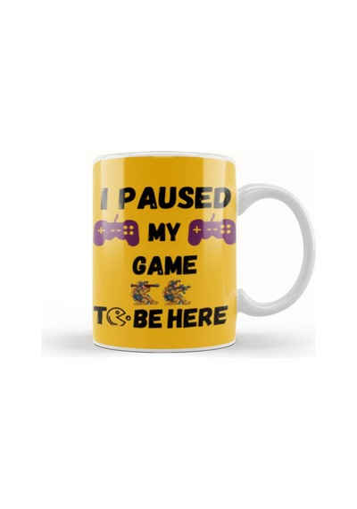 Game To Be Here Funny Video Gamer Humor Joke Gifts For Teenage Boys Kupa Bardak Porselen Karışık