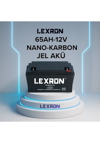 Lexron 65ah 12v Nano-karbon Jel Akü