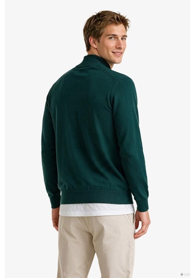 Nautica Erkek Yeşil Regular Fit Triko-24208