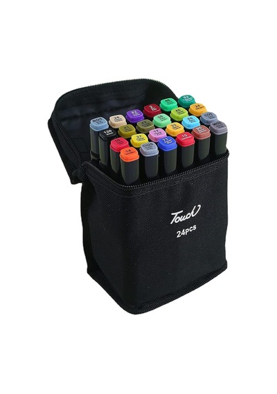 Valkyrie Touch Marker Art 24 Adet Çantalı Kalem Seti