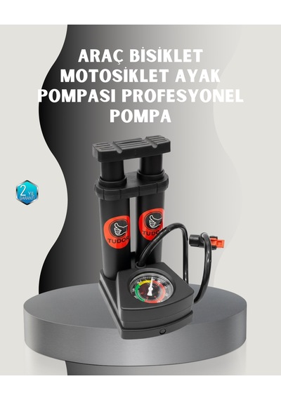 Tek Ayak Basmalı Hava Pompası Şişme Ürünler Ve Lastikler İçin Najmaddin