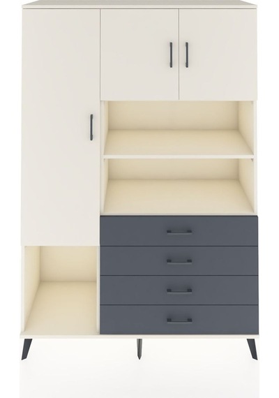 Hyperion Dolap 7 Raflı 4 Çekmeceli 3 Kapaklı 132x44x195 Aytaşı-aytaşı/antrasit Aytası/antrasıt Hyperion Dolap 7 Raflı 4 Çekmeceli 3 Kapaklı 132x44x195 Aytaşı-aytaşı/antrasit Aytası/antrasıt