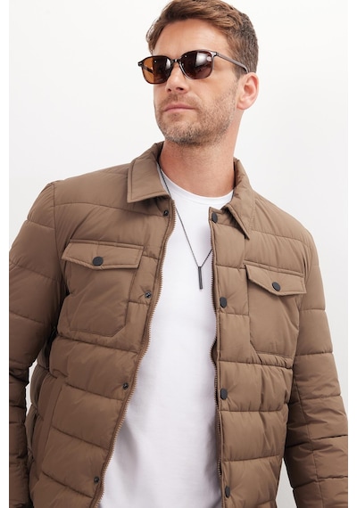 Tudors Erkek Regular Fit Klasik Kesim Çift Cepli Çıtçıt Kapamalı Kahverengi Mont-41603 Kahverengi Tudors Erkek Regular Fit Klasik Kesim Çift Cepli Çıtçıt Kapamalı Kahverengi Mont-41603 Kahverengi