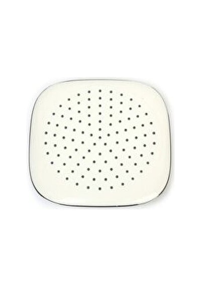 Tema Bianco Tepe Duş Başlığı Paslanmaz Krom Kaplama Ergonomik Oval Tasarım İle Modern Banyo 6998