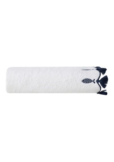 Mudo Home Marın Pısces Püsküllü Yüz Havlusu 50x80 8937388