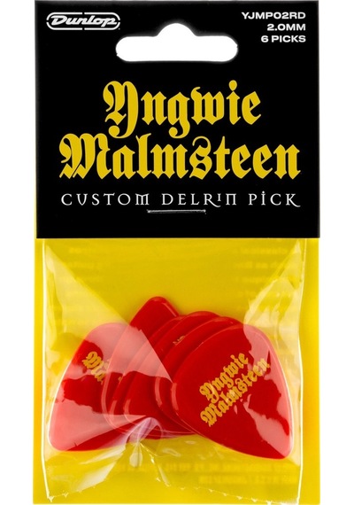 Jim Dunlop Yngwie Malmsteen 6'lı Paket Pena 2.0 Mm