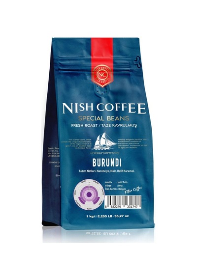 Nish Filtre Kahve Burundi 1 KG