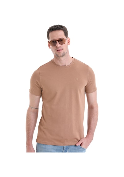 Hatemoğlu Bej Regular Fit Düz Pamuklu Bisiklet Yaka Triko Tişört 35102024c005 006 Bej Hatemoğlu Bej Regular Fit Düz Pamuklu Bisiklet Yaka Triko Tişört 35102024c005 006 Bej