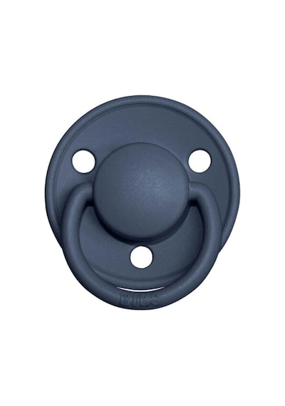 Bibs De Lux Silikon Emzik 0-36 Ay Steel Blue Çok Renkli