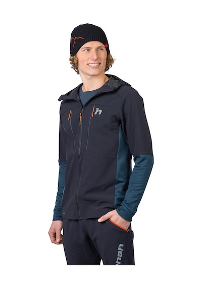 Hannah Trane Hoody Erkek Outdoor Ceket 10047522hhx.01 A-ssea Anthracite Stratified Sea Antrasit