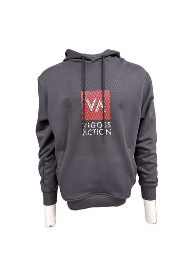 Vigoss Vıgoss Actıon Baskılı Erkek Sweatshırt 62488-30048 Antrasit
