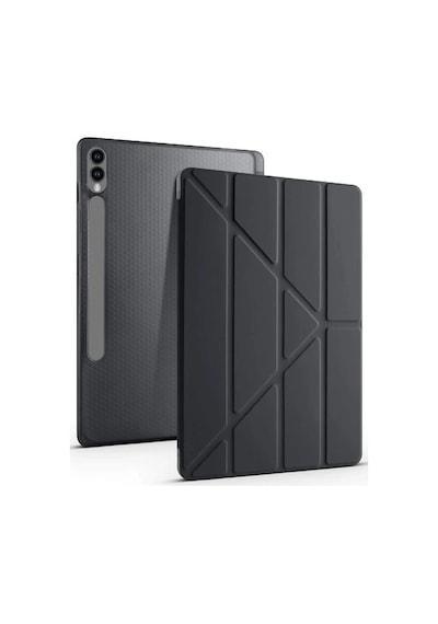 Newface Samsung Galaxy Uyumlu X610 Tab S9 Fe Plus 12.4 Kılıf Kalemlikli Mars Tablet Kılıfı Semeglbl - 78 - Siyah