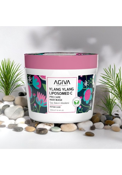 Agiva Ylang Ylang Liposom C Saç Bakım Maskesi 300 Ml - Onarıcı & Bitkisel Bakım