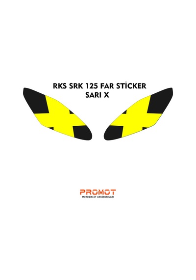 Far Kaplama Rks Srk 125r Uyumlu Sarı X Nötr
