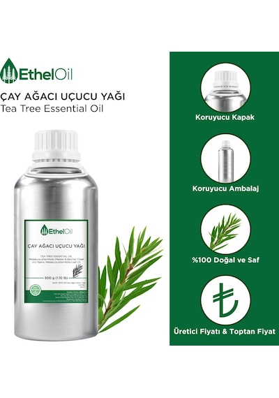 Etheloil Çay Ağacı Uçucu Yağ 500 G