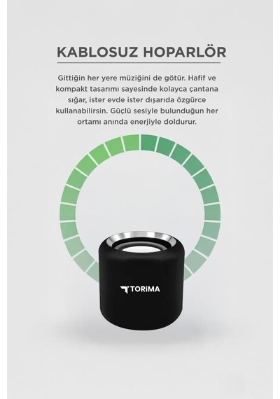 Bluetooth Kablosuz Taşınabilir Hoparlör D12 Siyah Parti Cihazı Ses Sistemi Eğlence Aleti