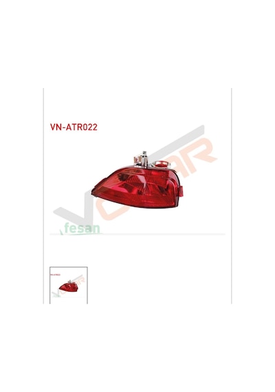 Renault Megane Iv Hb Sol Reflektör Arka Tampon Vn-atr022