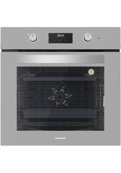 Silverline BO6502S02 - CS5335S01 - 3457 Soho 60 Gri Cam Ankastre Set