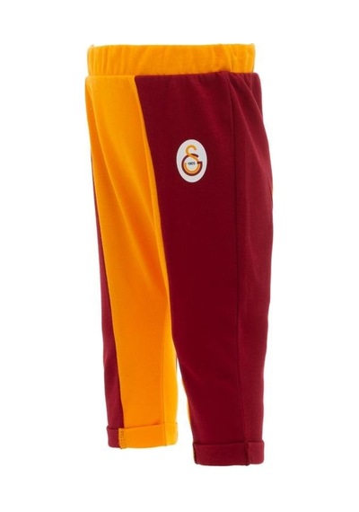 Galatasaray Orijinal Lisanslı Bebek Eşofman Altı Sarı - Kırmızı