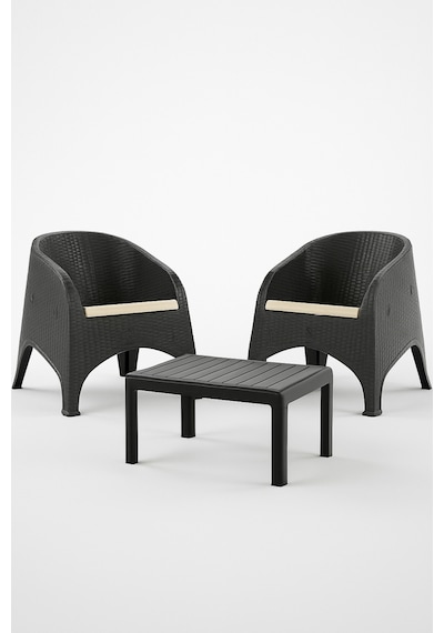 Olivia 1+1 Bistro Set Minderli 2 Kişilik Oturma Grubu Sehpa Bahçe Balkon Teras Set Kahverengi Kahverengi Olivia 1+1 Bistro Set Minderli 2 Kişilik Oturma Grubu Sehpa Bahçe Balkon Teras Set Kahverengi Kahverengi