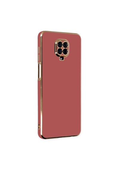Xiaomi Redmi Note 9 Pro Kılıf Volet Silikon - Kırmızı -