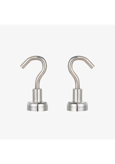 Etinka Magnet Askı 2 'li Güçlü Çok Amaçlı Manyetik Mutfak Banyo Askısı Metal