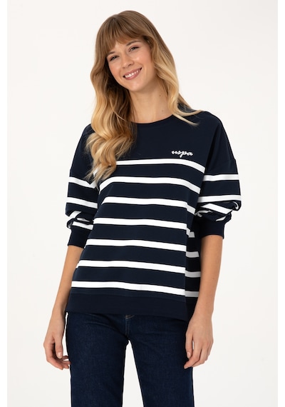 U.s. Polo Assn. Kadın Lacivert Sweatshirt 50313572-vr033 Lacıvert