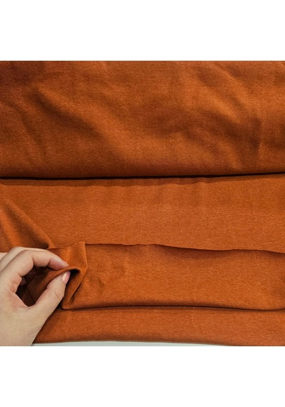 1 1 Bebe Kaşkorse Ribana Kumaş Kumaş Eni: 50 Cm Tüp %95 Pamuk %5 Elastan 023 Turuncu