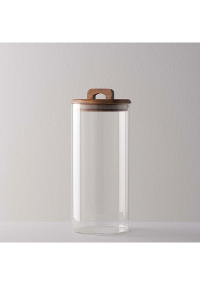 Linens Handle Kavanoz Akasya 1400 ml