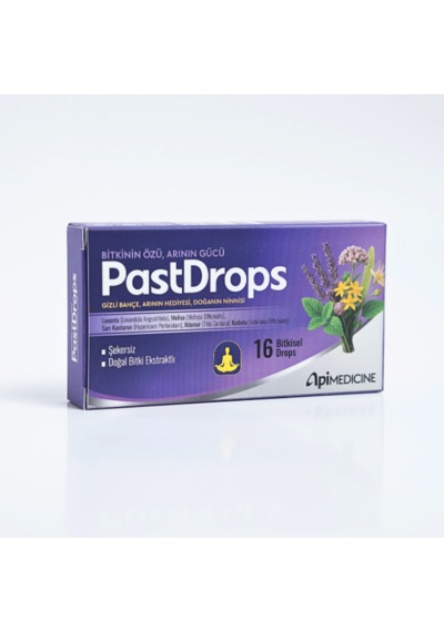 Apimedicine Pastdrops İçsel Denge Destekleyici Şekersiz Bitkisel Pastil