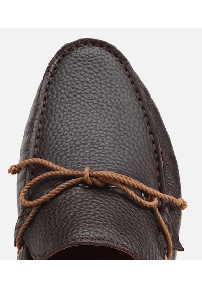 Hotiç Erkek Deri Kahverengi Püskül Detaylı Günlük Loafer 02ayh322740a480 02ayh322740a480