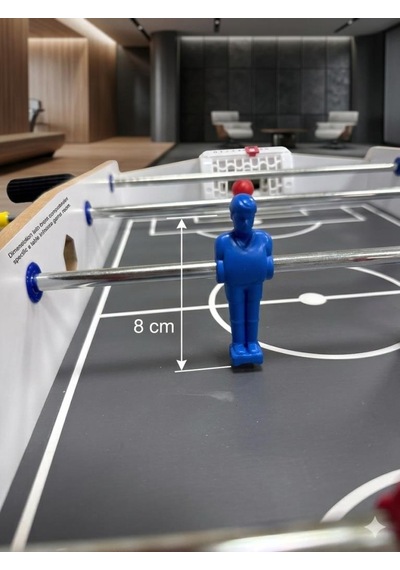 Eğlence Her Yerde 53 Cm Taşınabilir 12 Oyunculu Ahşap Masaüstü Langırt