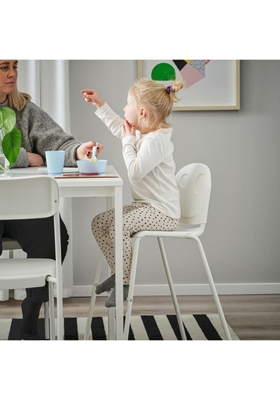 Ikea Vıldgås Çocuk Sandalyesi, Beyaz-beyaz