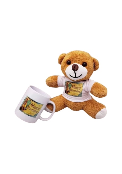 Kupa Ve Peluş Ayıcık Seti