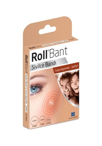 Kurtplast Roll Bant Sivilce Bandı 24'lü