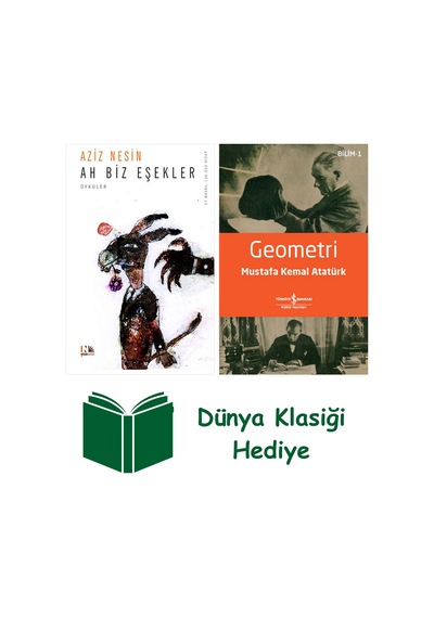 Ah Biz Eşekler + Geometri + Dünya Klasiği Hediye