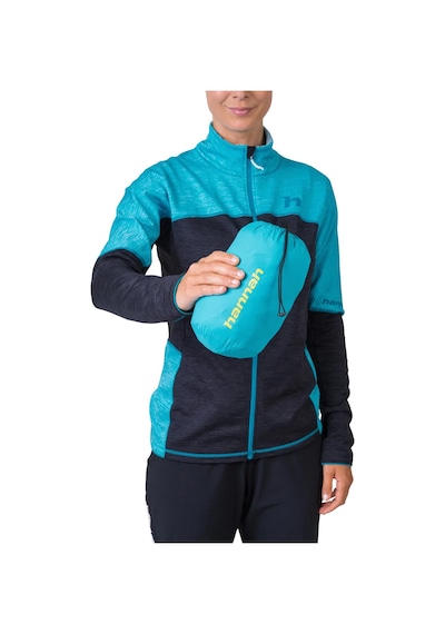 Hannah Nava Hoody Kadın Outdoor Ceket 10036040hhx.01 Sb-eblue Scuba Blue Enamel Blue