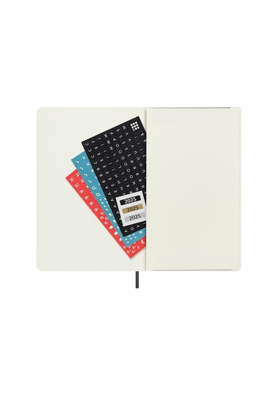 Moleskine Haftalık Planlayıcı, 12 Ay 2025 Için Notlar Için Yer Su Diğer