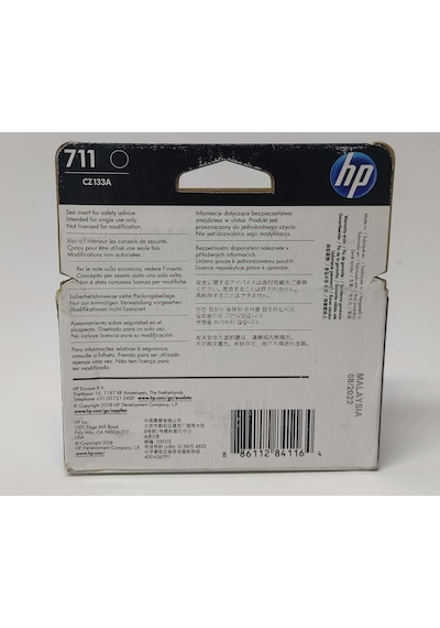 Hp 711 Cz133a Siyah Kartuş 80ml
